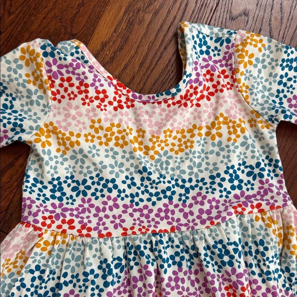 Hanna Andersson Colorful Patterned Kids Dress - Picture 4 of 4